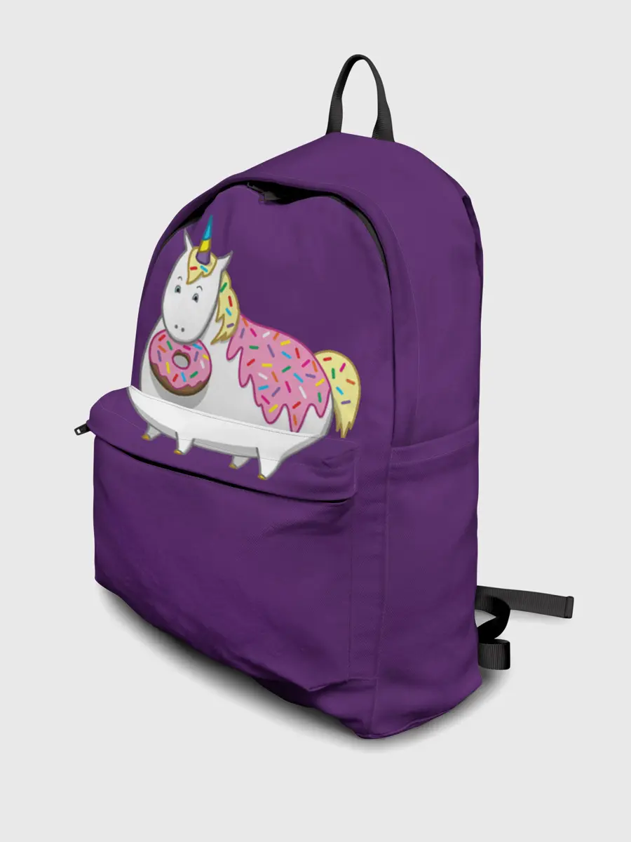 Рюкзак джинсовый / Единорог | Пончик