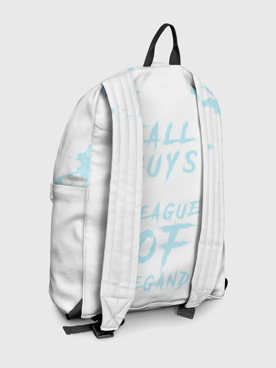 Рюкзак джинсовый / Fall guys x league of legands