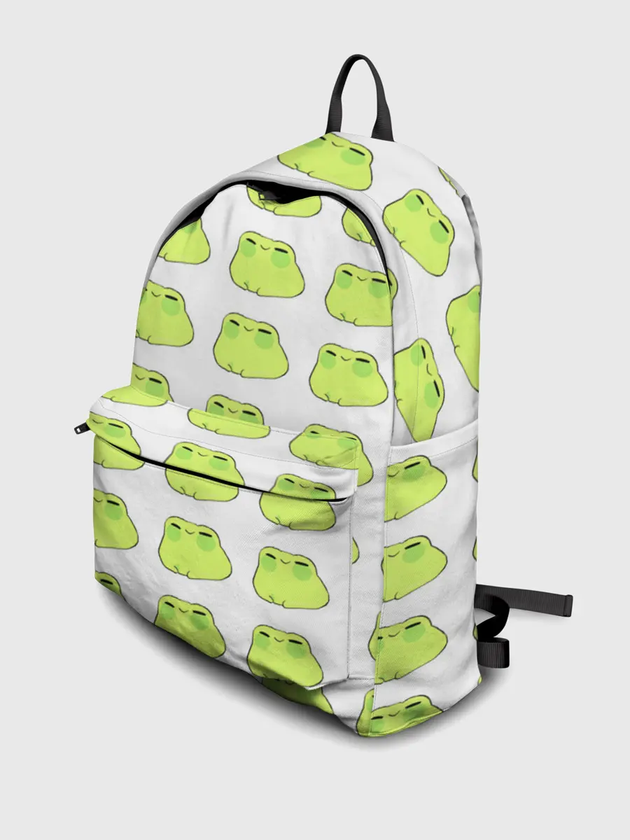 Рюкзак джинсовый / лягушечки