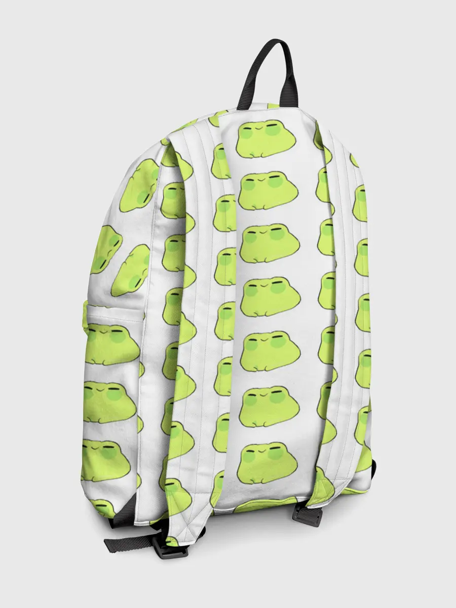 Рюкзак джинсовый / лягушечки