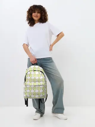 Рюкзак джинсовый / счастливые лягушки