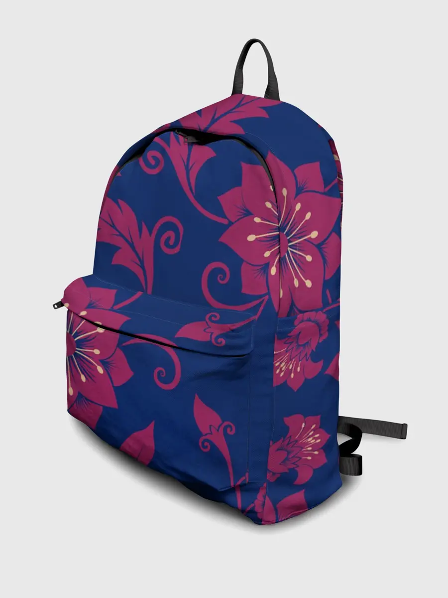 Рюкзак джинсовый / Цветы