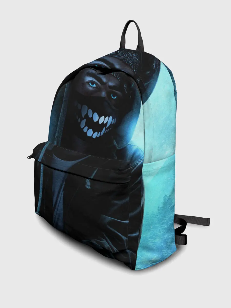 Рюкзак джинсовый / Парень в маске