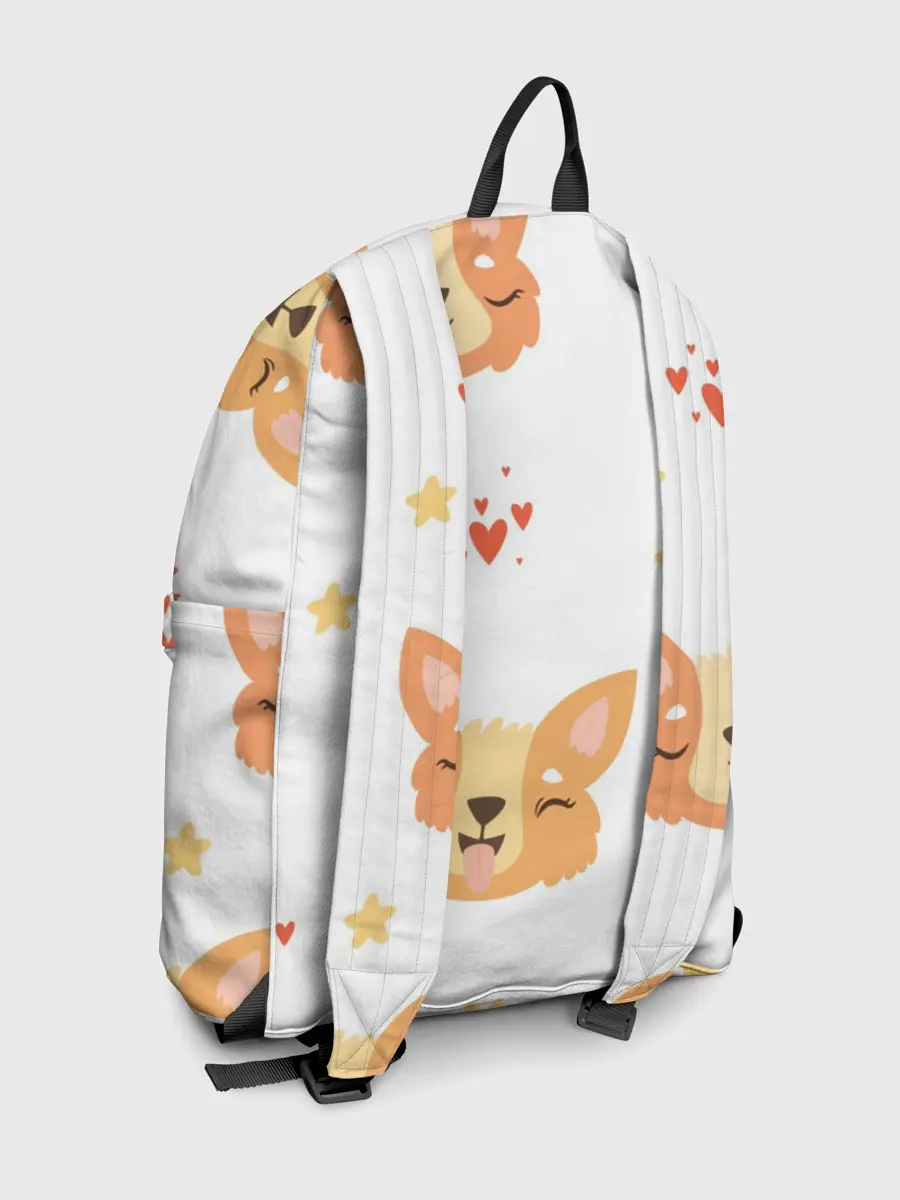 Рюкзак джинсовый / Милый Корги