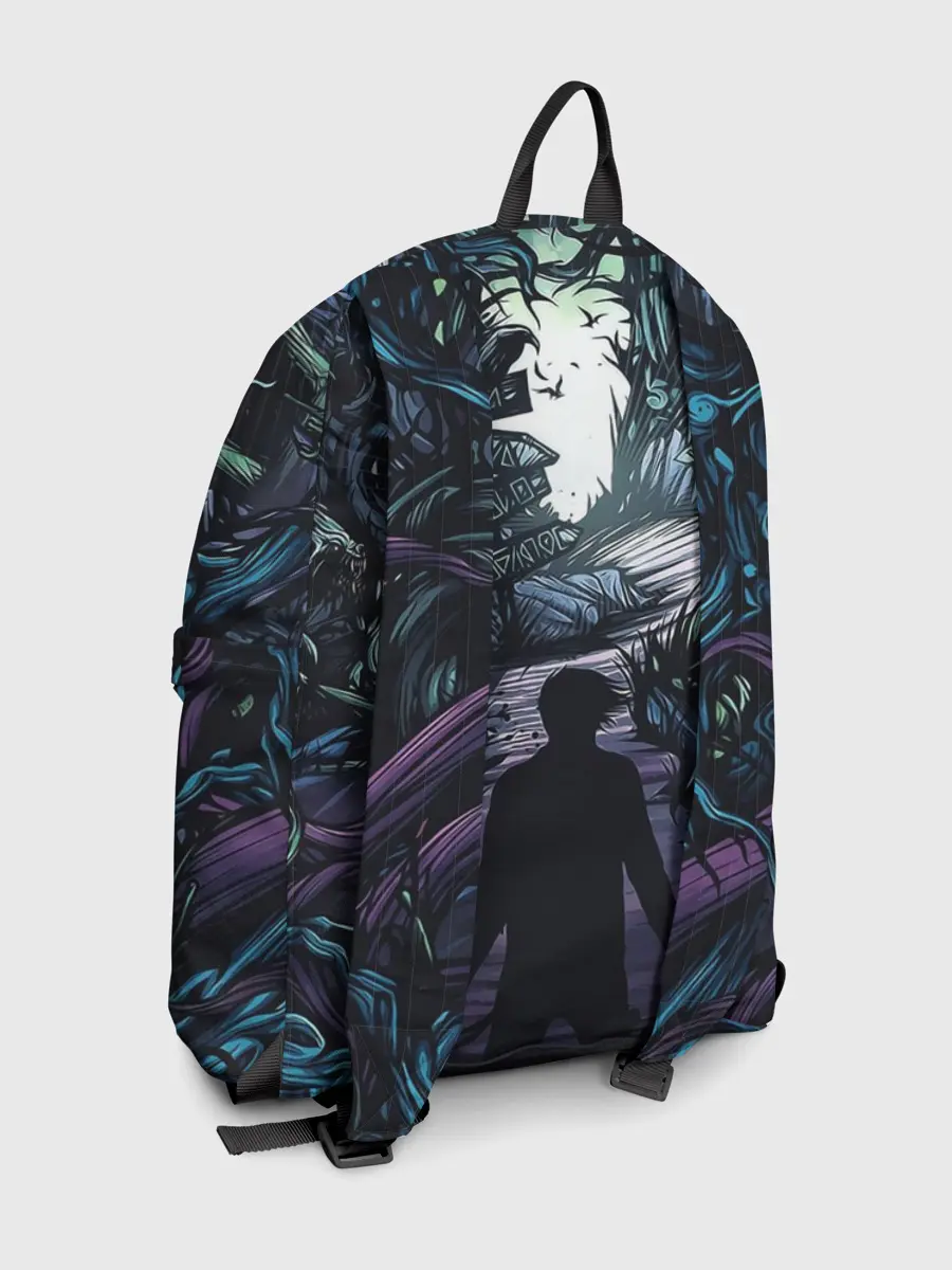 Рюкзак джинсовый / Мистический Лес