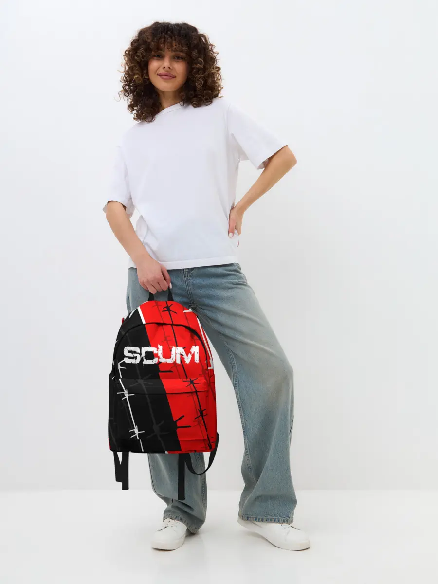 Рюкзак джинсовый / SCUM