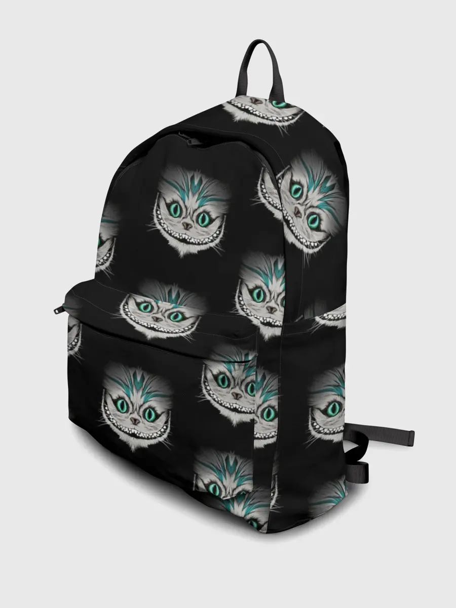 Рюкзак джинсовый / Чеширские котики