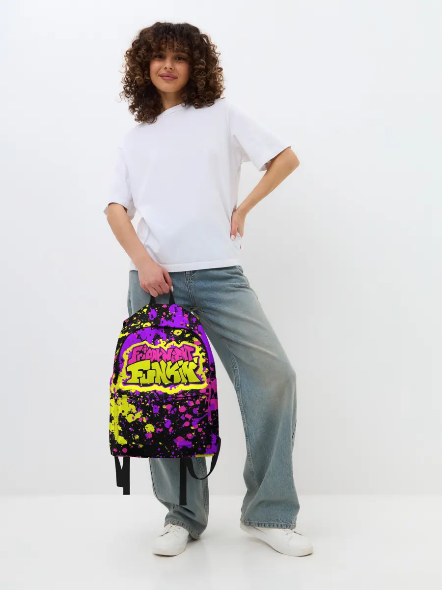 Рюкзак джинсовый / Friday Night Funkin