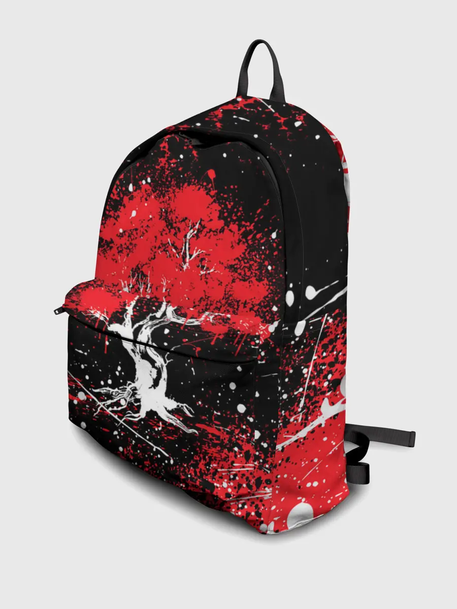 Рюкзак джинсовый / САКУРА | SAKURA | ВИШНЯ