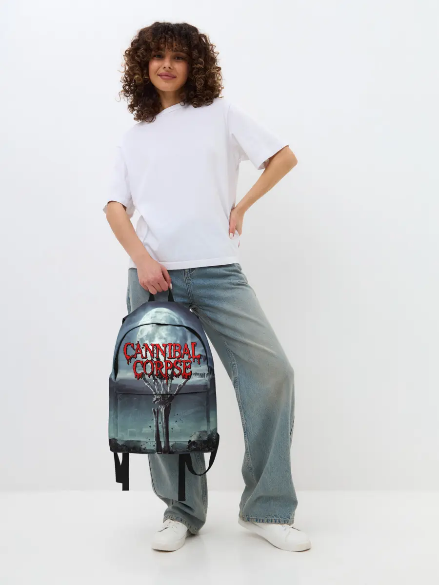 Рюкзак джинсовый / CANNIBAL CORPSE