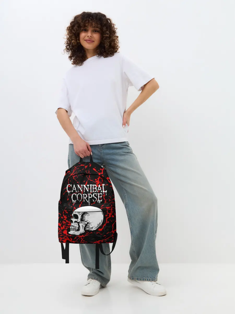 Рюкзак джинсовый / CANNIBAL CORPSE