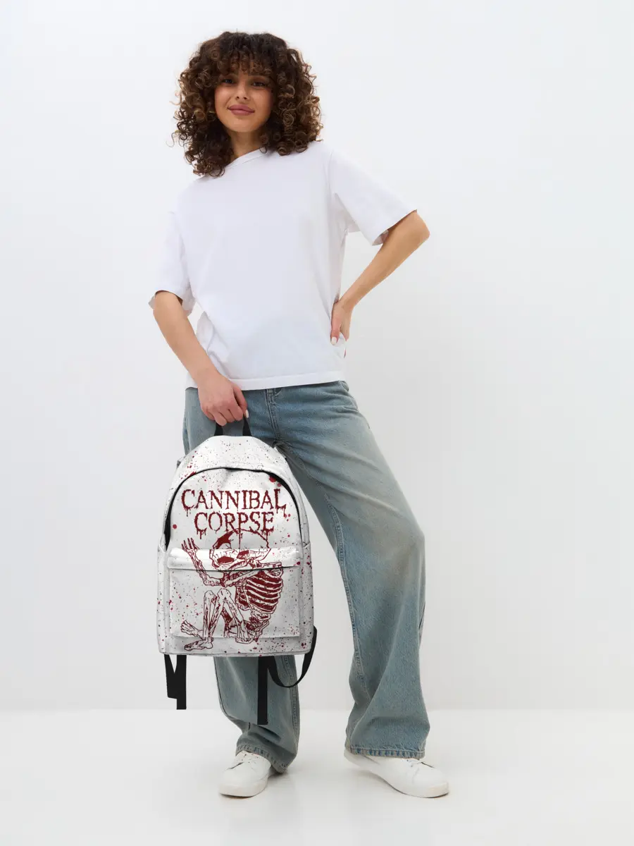 Рюкзак джинсовый / Cannibal Corpse