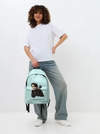 Рюкзак джинсовый / Дневники вампира,