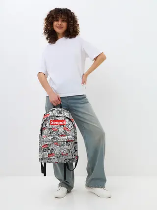 Рюкзак джинсовый / Hentai senpai