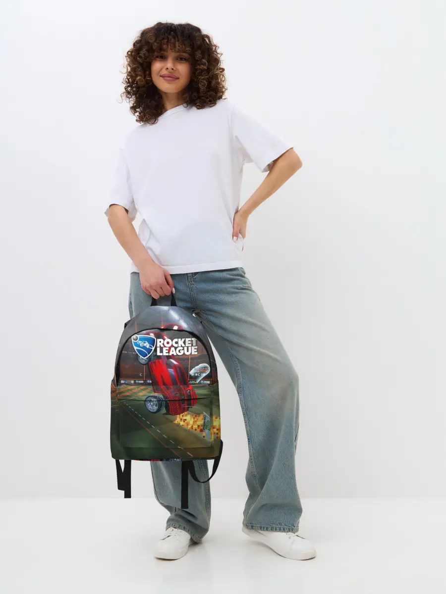 Рюкзак джинсовый / Rocket League