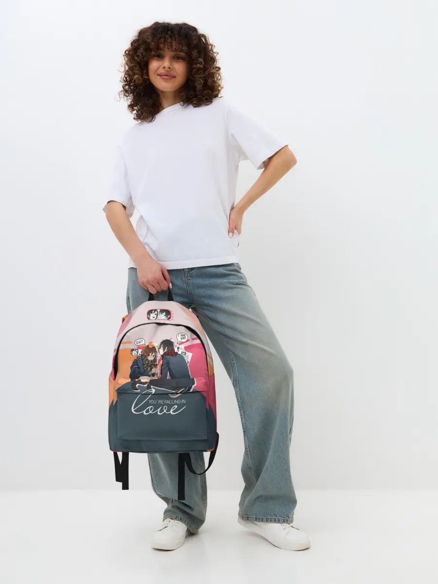 Рюкзак джинсовый / Хори-сан и Миямура-кун