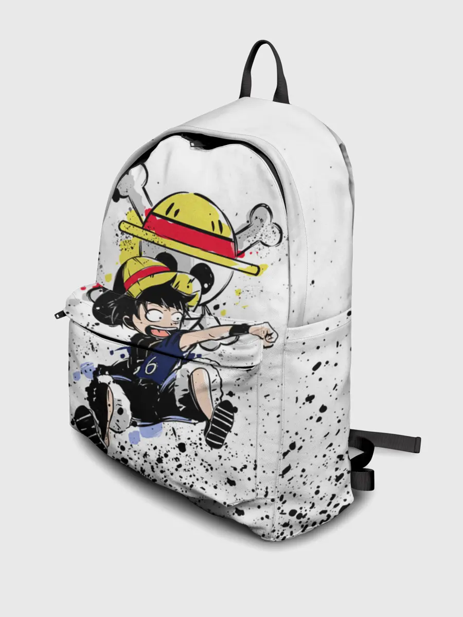 Рюкзак джинсовый / Луффи