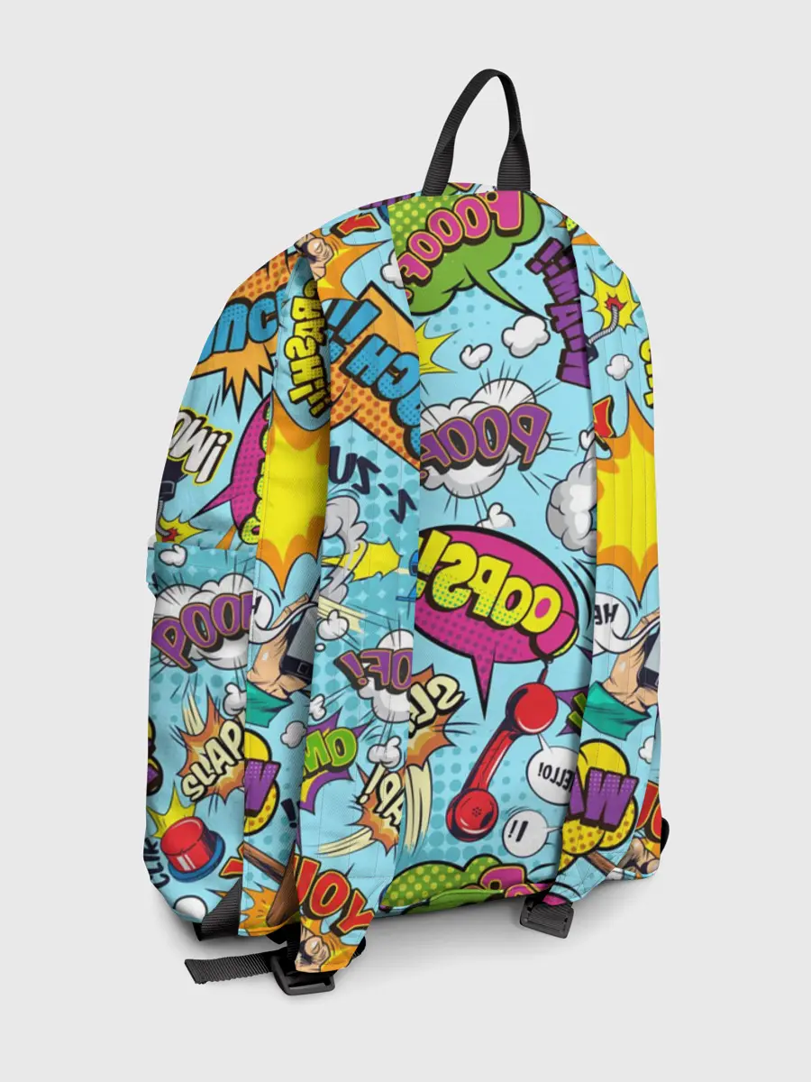 Рюкзак джинсовый / Комиксы