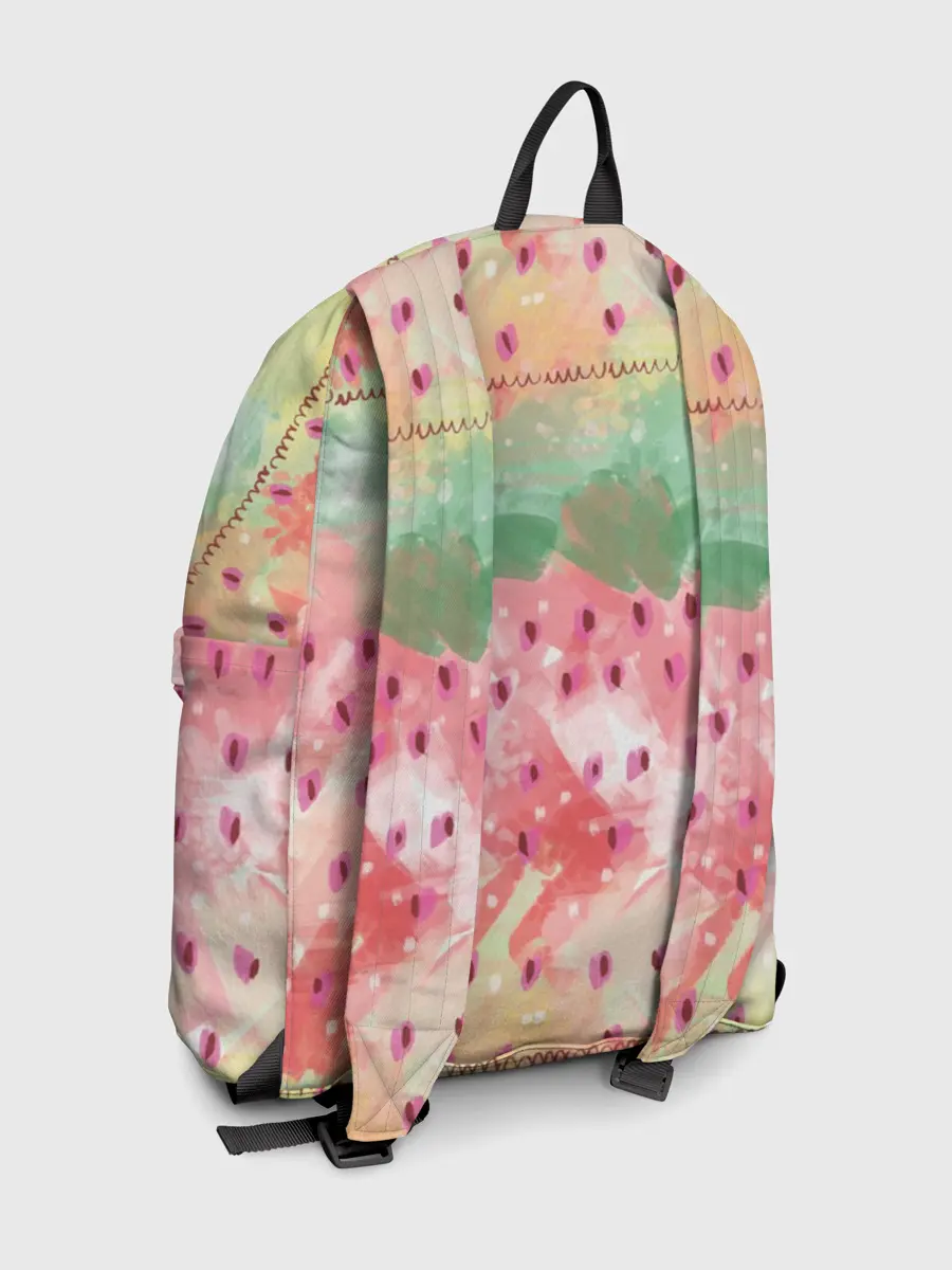 Рюкзак джинсовый / Бархатный арбуз