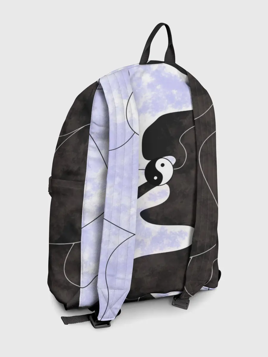 Рюкзак джинсовый / Инь-Янь