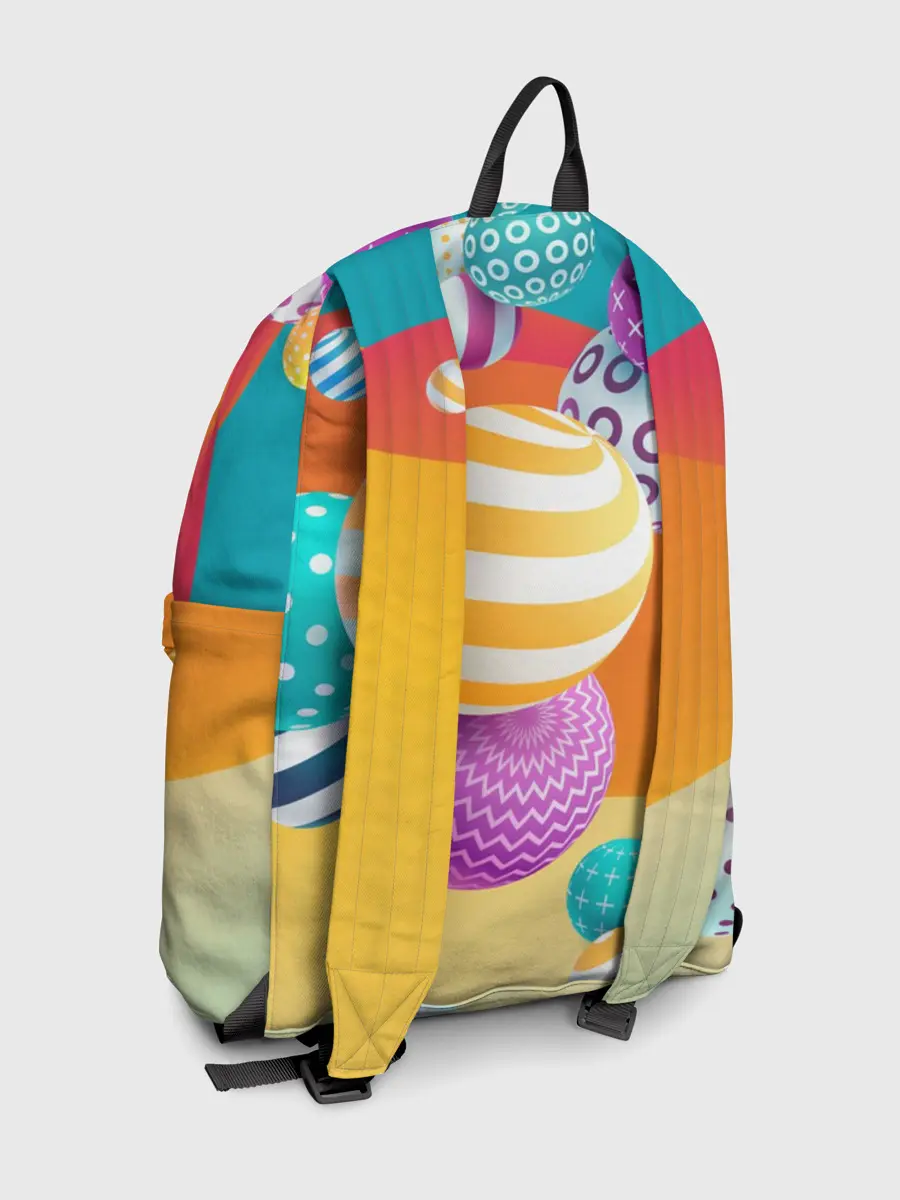 Рюкзак джинсовый / Мячики