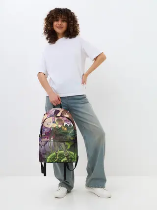 Рюкзак джинсовый / Kaifuku Jutsushi no Yarinaoshi