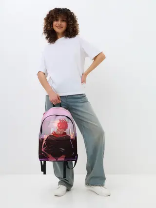 Рюкзак джинсовый / JUJUTSU KAISEN | МАГИЧЕСКАЯ БИ