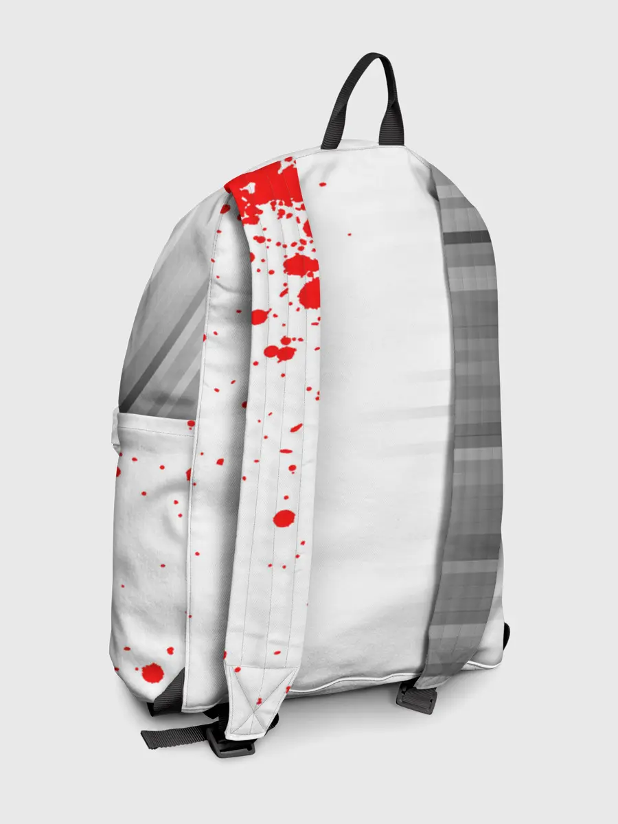 Рюкзак джинсовый / Kaneki Ken красные капли