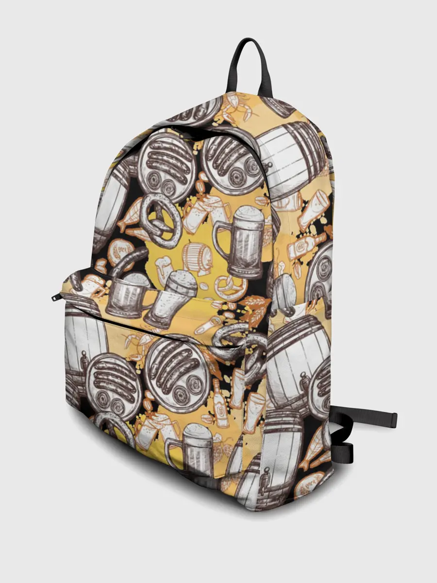 Рюкзак джинсовый / Пиво / Beer