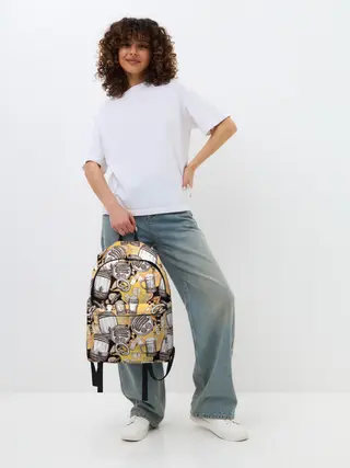 Рюкзак джинсовый / Пиво / Beer