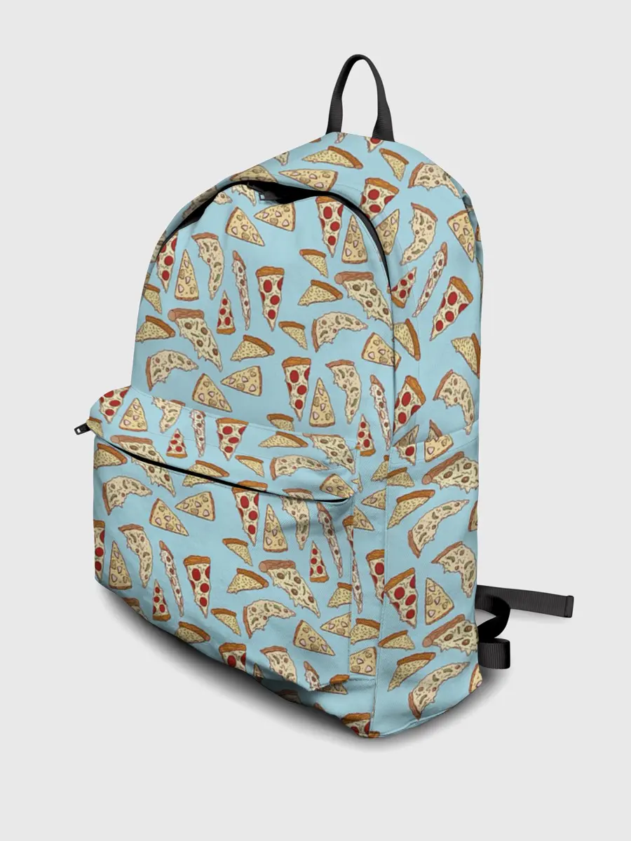 Рюкзак джинсовый / Кусочки Пиццы