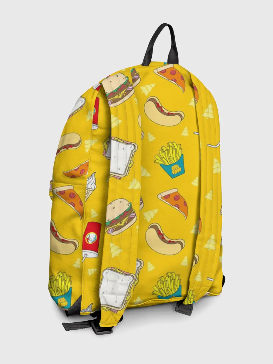 Рюкзак джинсовый / Фастфуд