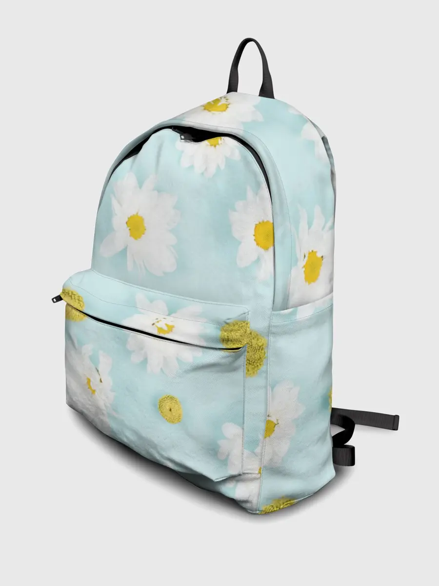 Рюкзак джинсовый / Ромашки