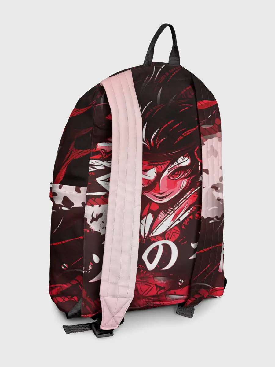 Рюкзак джинсовый / КЛИНОК РАССЕКАЮЩИЙ ДЕМОНОВ