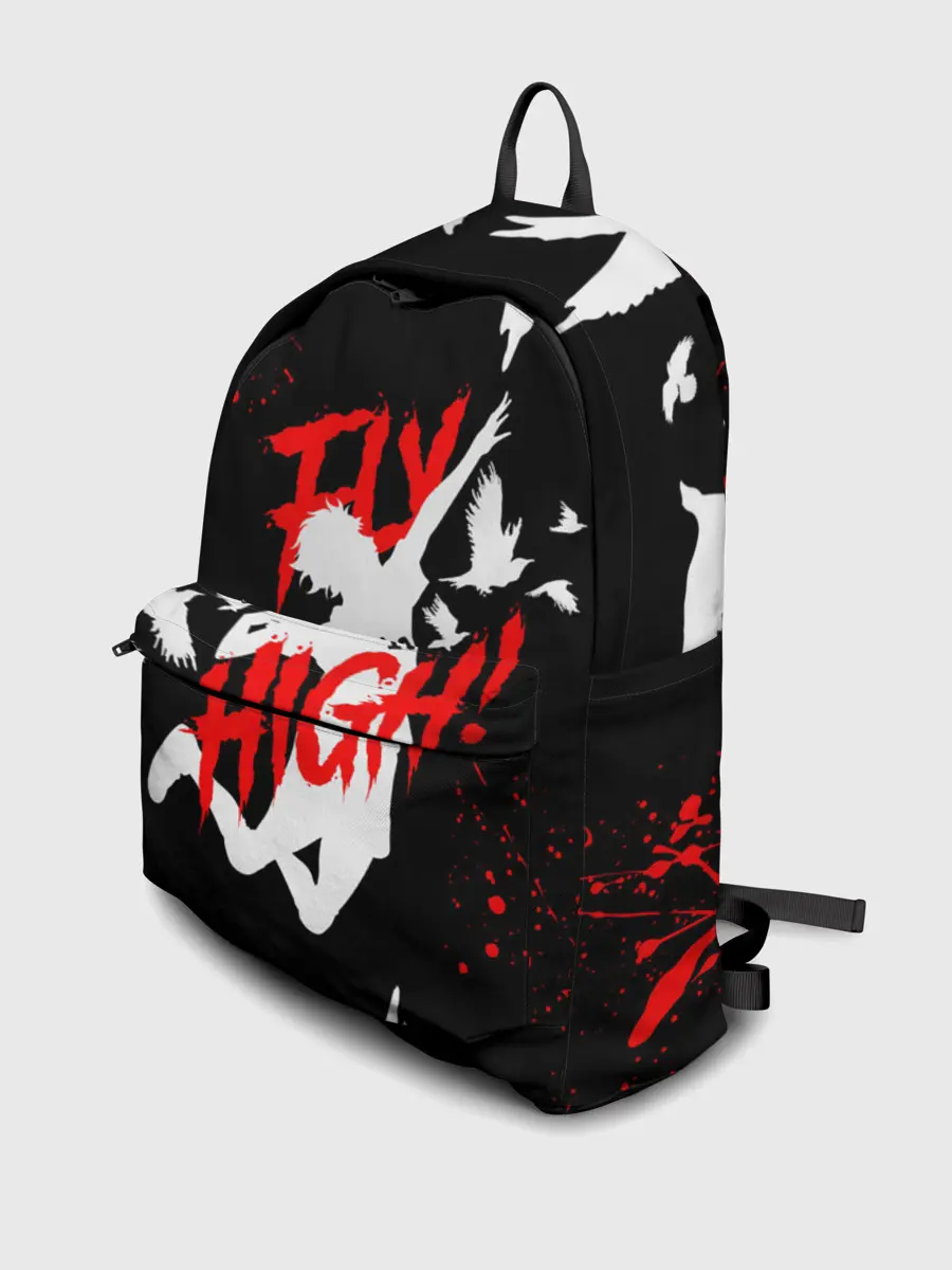 Рюкзак джинсовый / Haikyu birds