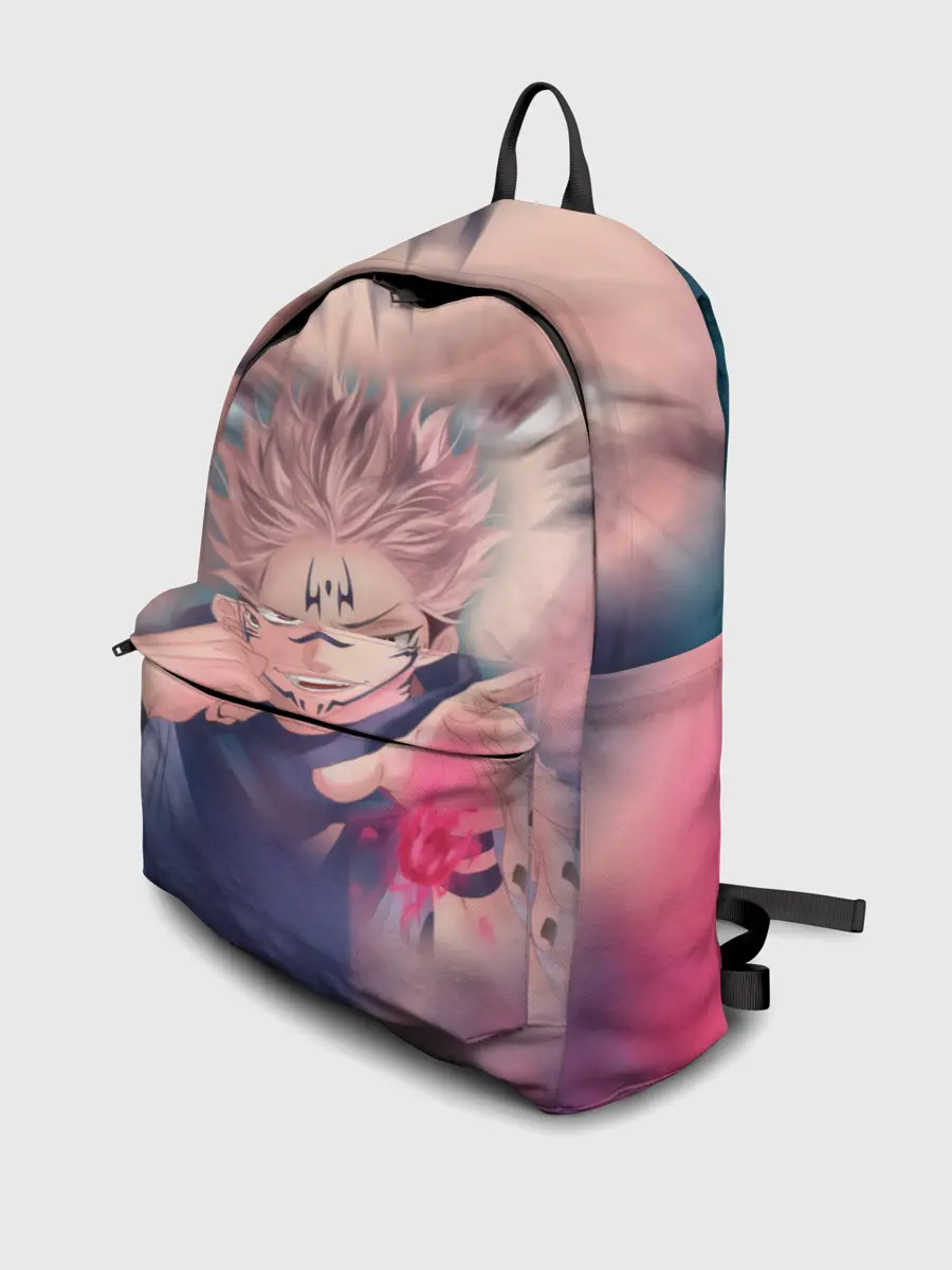 Рюкзак джинсовый / МАГИЧЕСКАЯ БИТВА | SUKUNA