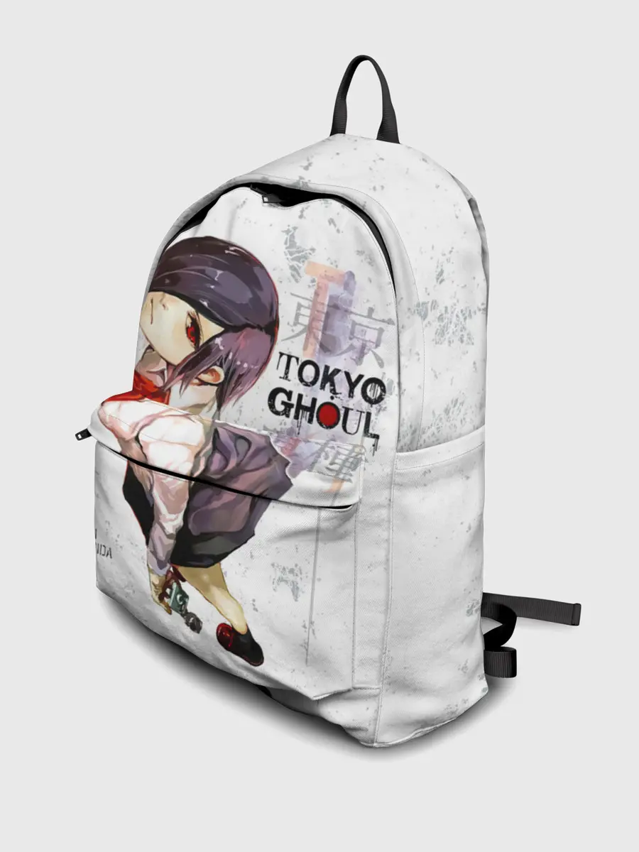 Рюкзак джинсовый / Тоука Киришима в школьной форме