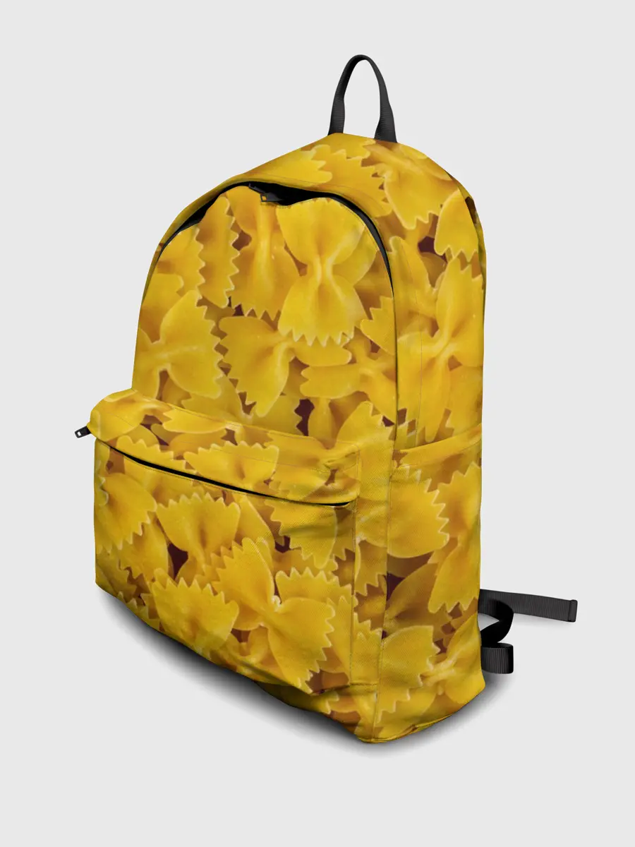 Рюкзак джинсовый / Макароны бабочки