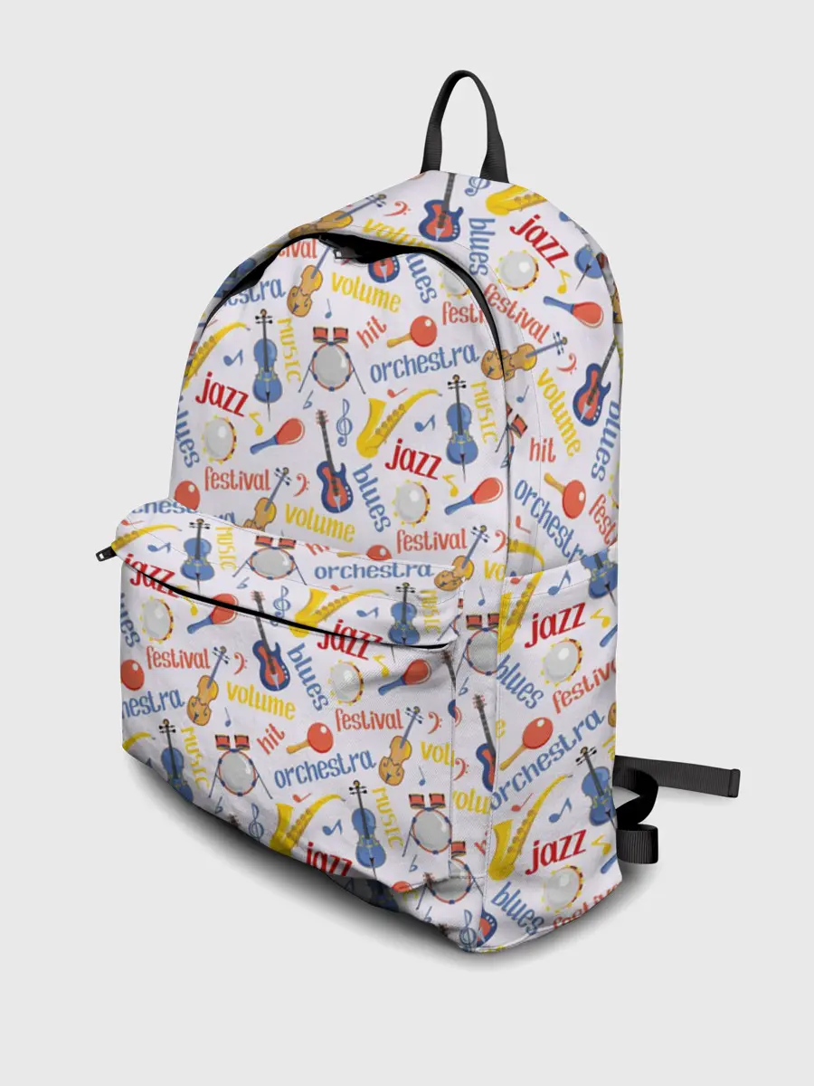 Рюкзак джинсовый / Музыка