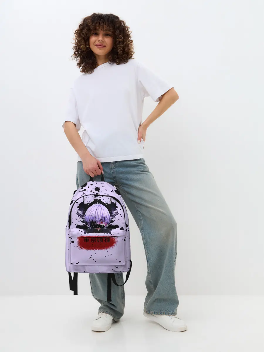 Рюкзак джинсовый / Канеки Кан