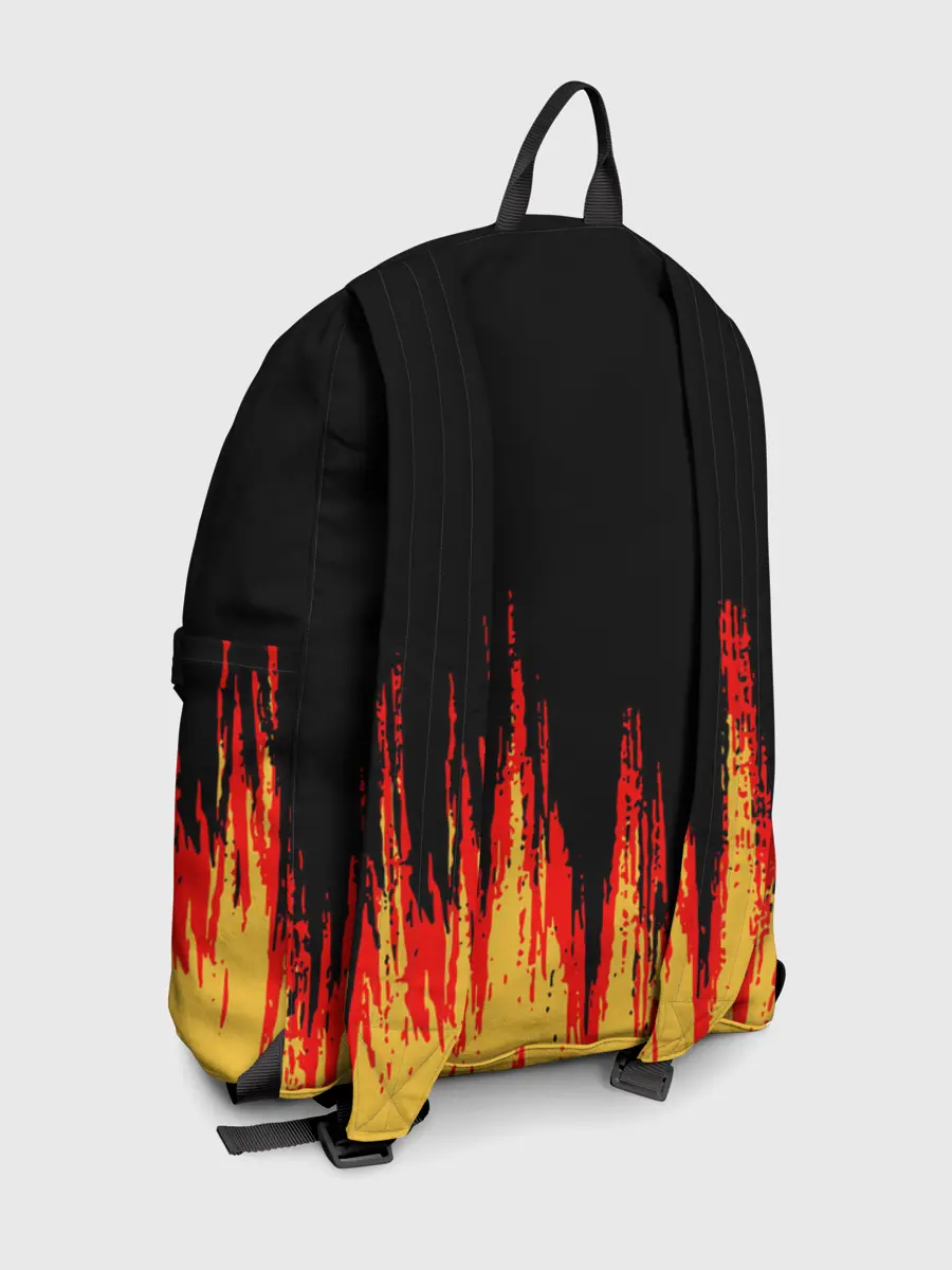 Рюкзак джинсовый / годзилла