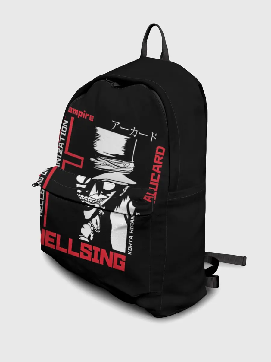 Рюкзак джинсовый / Алукард в квадрате