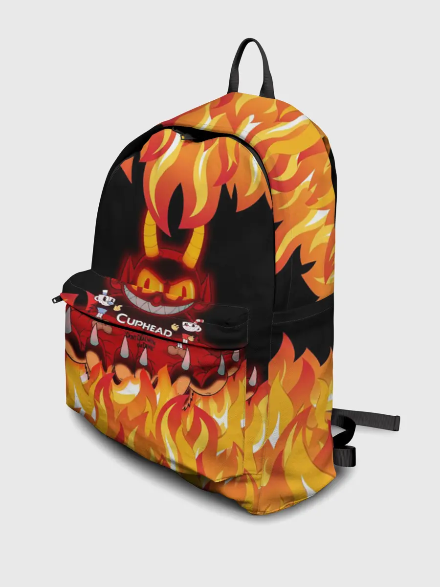 Рюкзак джинсовый / CUPHEAD | DEVIL