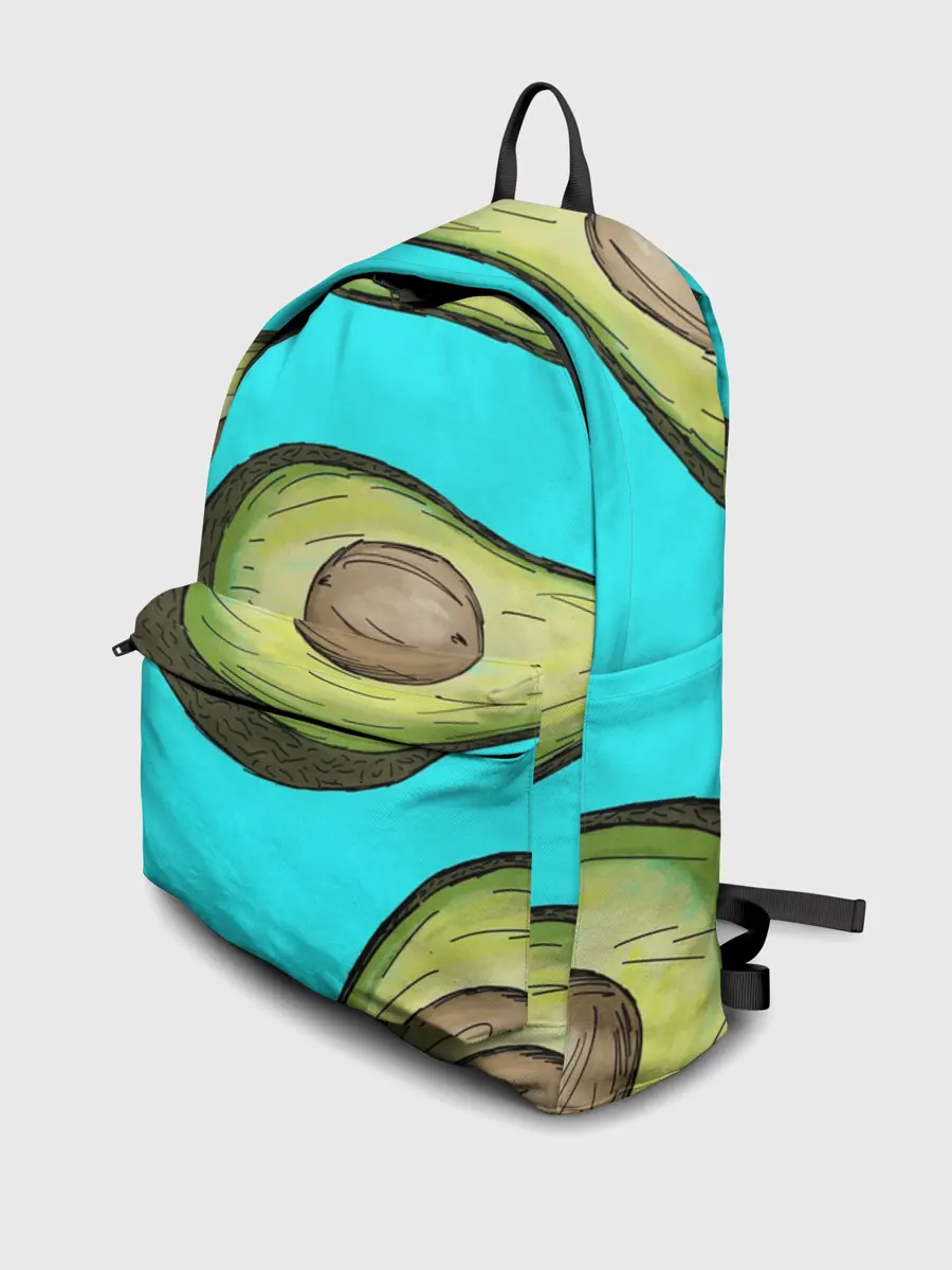 Рюкзак джинсовый / Авакадо