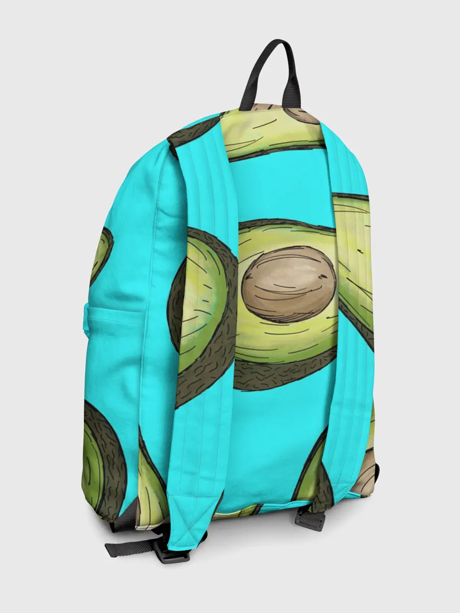 Рюкзак джинсовый / Авакадо