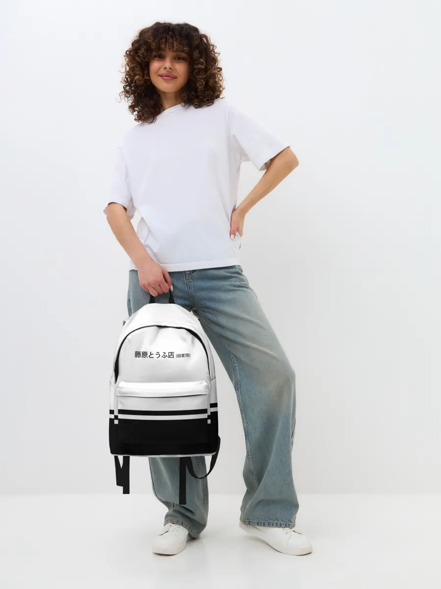 Рюкзак джинсовый / Хачироку AE 86