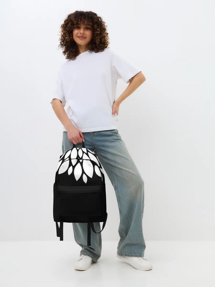 Рюкзак джинсовый / Лепестки