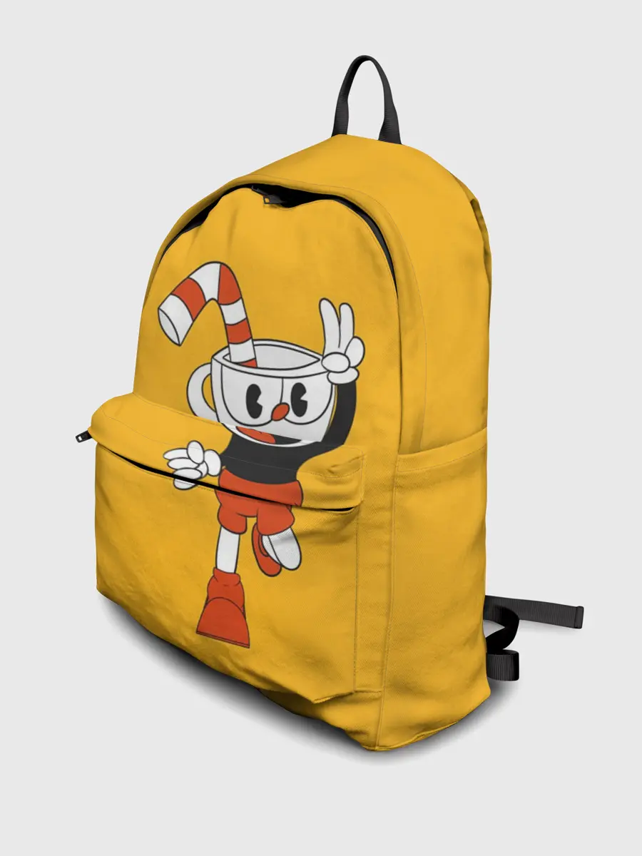 Рюкзак джинсовый / CUPHEAD