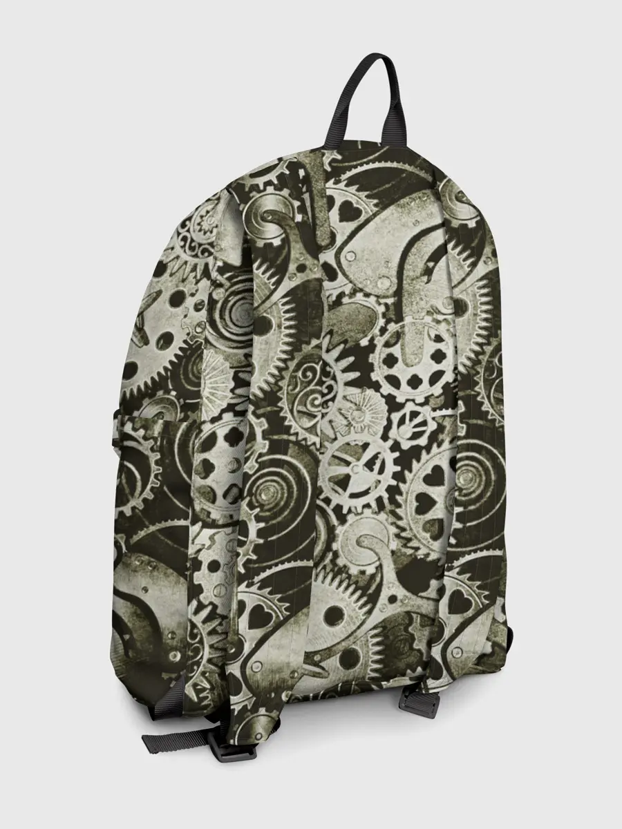 Рюкзак джинсовый / Стимпанк Сова