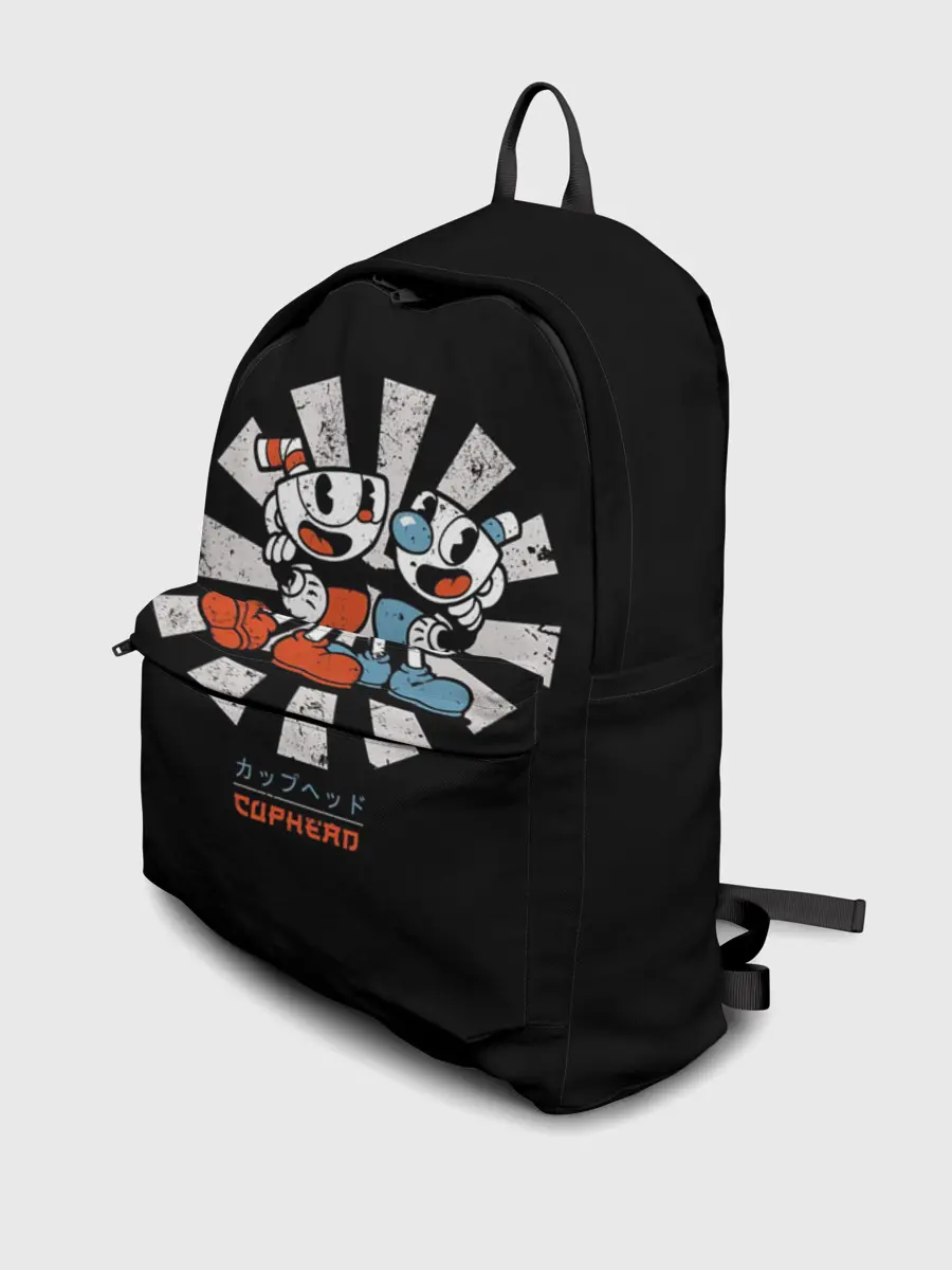 Рюкзак джинсовый / CUPHEAD